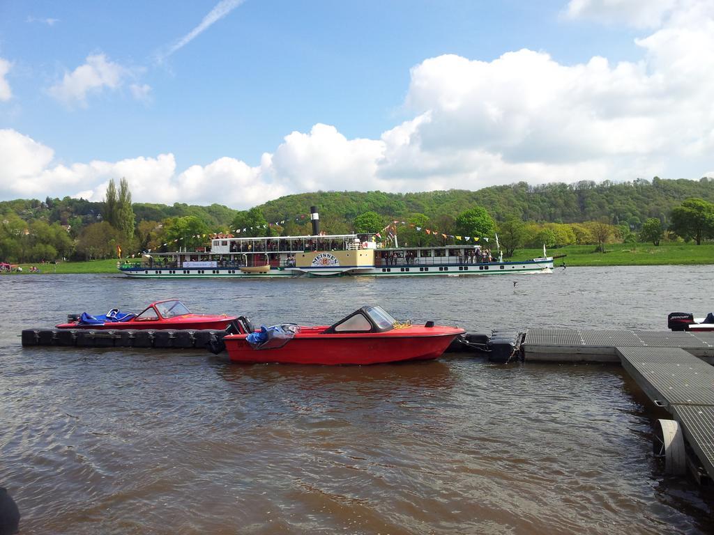 Ferienwohnung An Der Elbe ドレスデン 部屋 写真